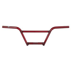 S&M 7" 4 PIECE CRUISER BAR TRANS RED